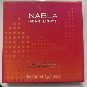 NEW NABLA Miami lights glitter palette